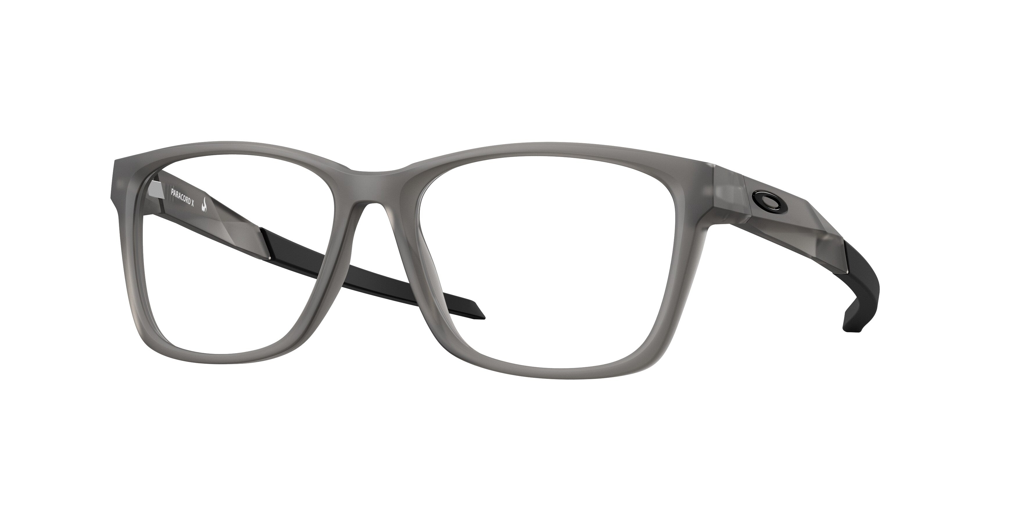 Oakley Uomo Oakley OX8209 PARACORD X 820902 Montature da vista O_Matter Grigio Trasparente Squadrata Normale
