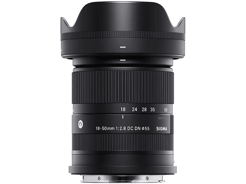 OBIETTIVO SIGMA 18-50/2.8 (C) DC DN FUJI Zoom da viaggio, compatibilità Fuji X-Mount