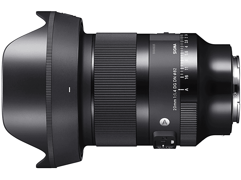 OBIETTIVO SIGMA 20/1.4 (A) DG DN E-MOUNT Lunghezza focale fissa Grandangolo, compatibilità Sony E-Mount