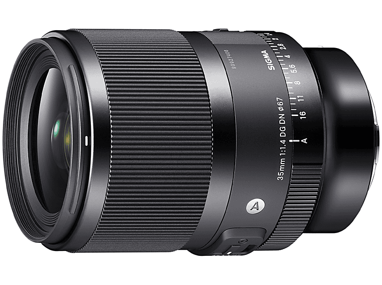 OBIETTIVO SIGMA 35/1.4 (A) DG DN E-MOUNT Lunghezza focale fissa, compatibilità Sony E-Mount