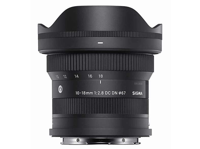 OBIETTIVO SIGMA OB.10-18/2.8 DC DN (C) SONY Grandangolo, compatibilità Sony E-Mount