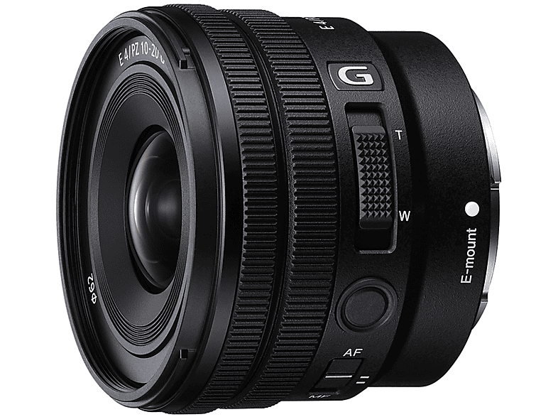 OBIETTIVO SONY E PZ 10-20mm F4 G Grandangolo, compatibilità Sony E-Mount