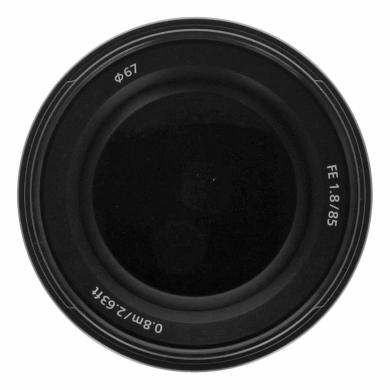 OBIETTIVO SONY FE 85mm F1.8 Lunghezza focale fissa, compatibilità Sony E-Mount