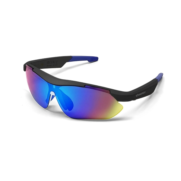 Occhiali Bluetooth Energy Sistem TrackVibe Sport Music - Filtro luce blu e protezione UV400 - Riproduzione musicale - Microfono e assistente vocale - IPX5 - Controllo touch - Durata della batteria di 5 ore - Nero Occhiali Bluetooth Energy Sistem TrackVibe Sport Music - Filtro luce blu e protezione UV400 - Riproduzione musicale - Microfono e assistente vocale - IPX5 - Controllo touch - Durata della batteria di 5 ore - Nero