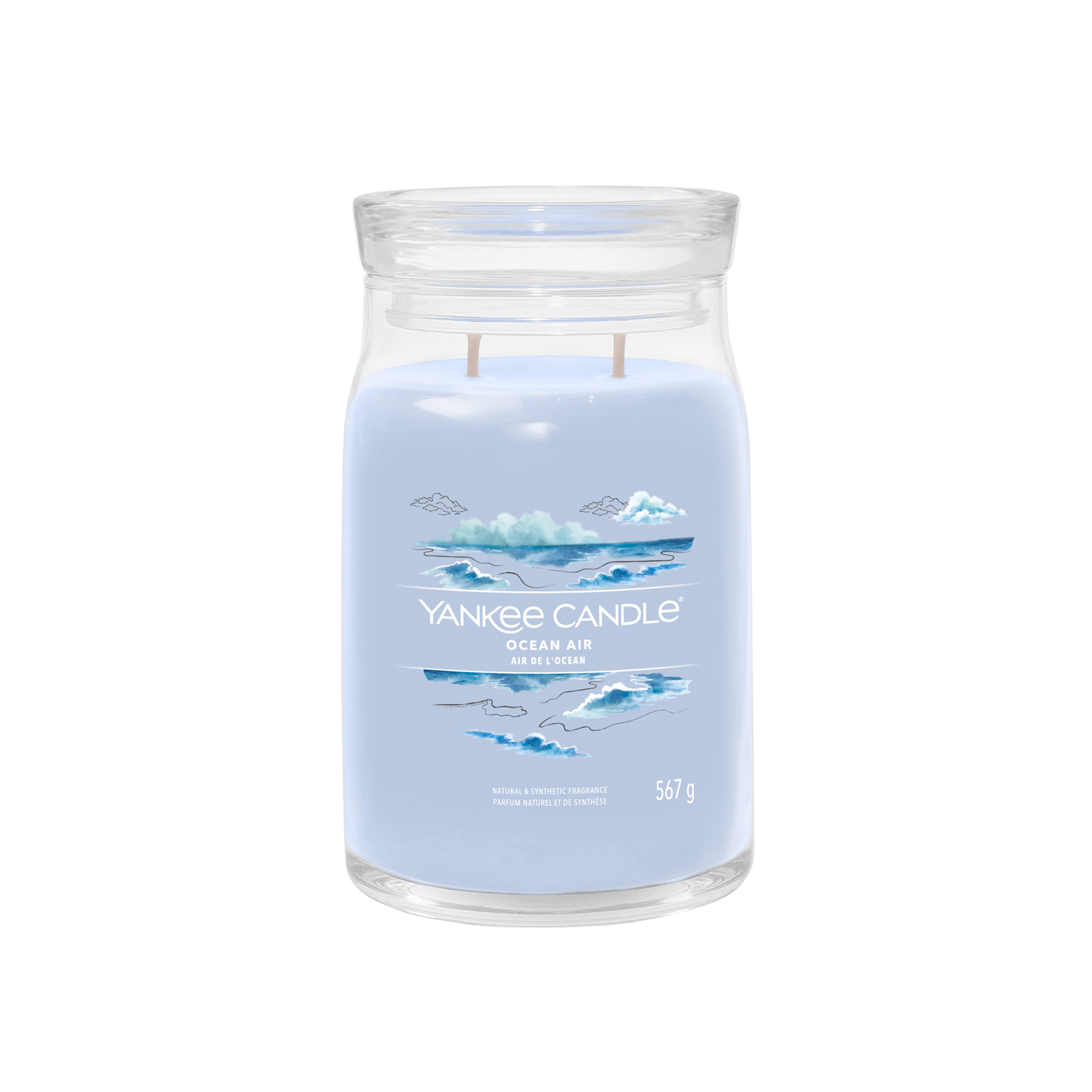 Ocean Air candela in giara grande Yankee Candle Ocean Air candela in giara grande Yankee Candle
