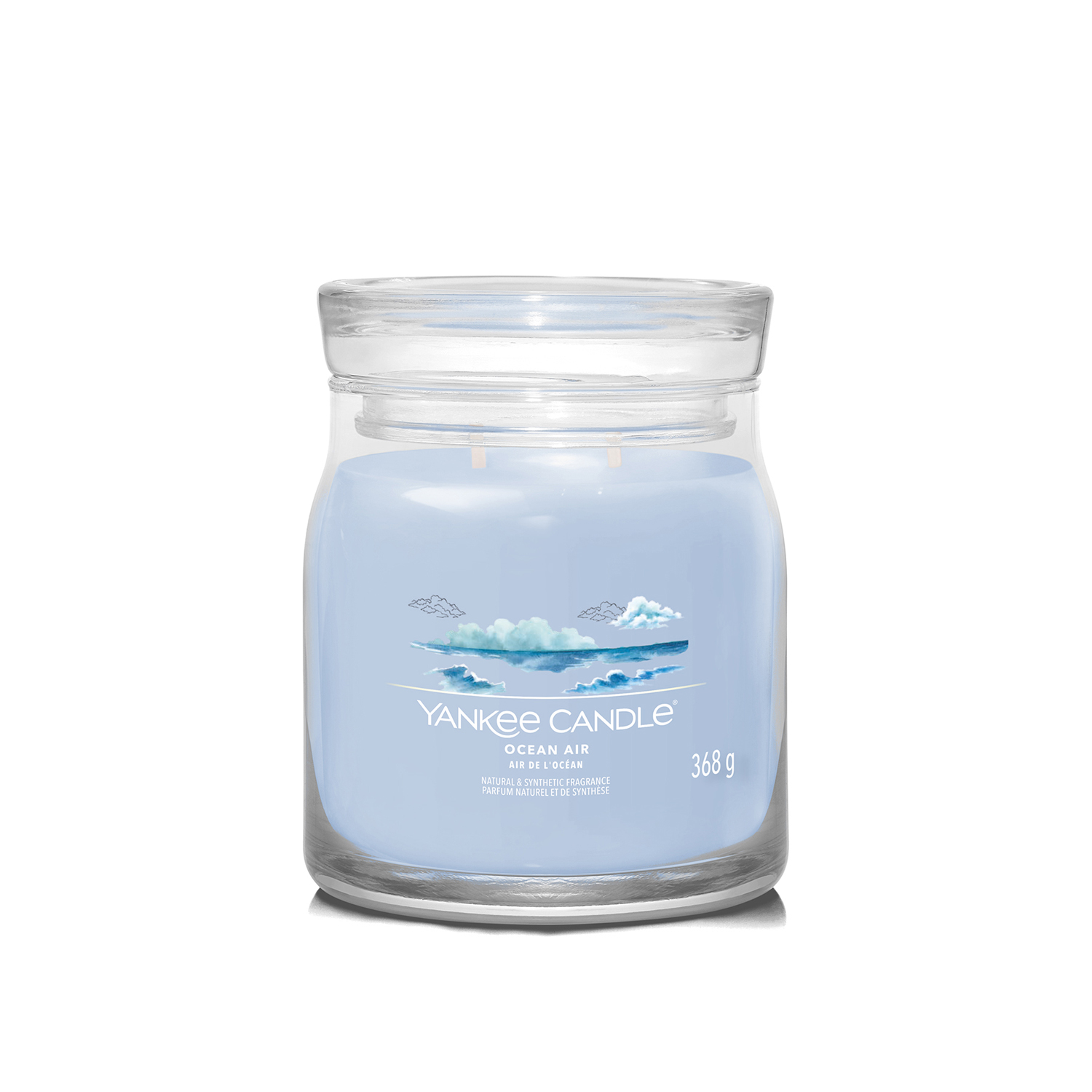 Ocean Air candela in giara media Yankee Candle