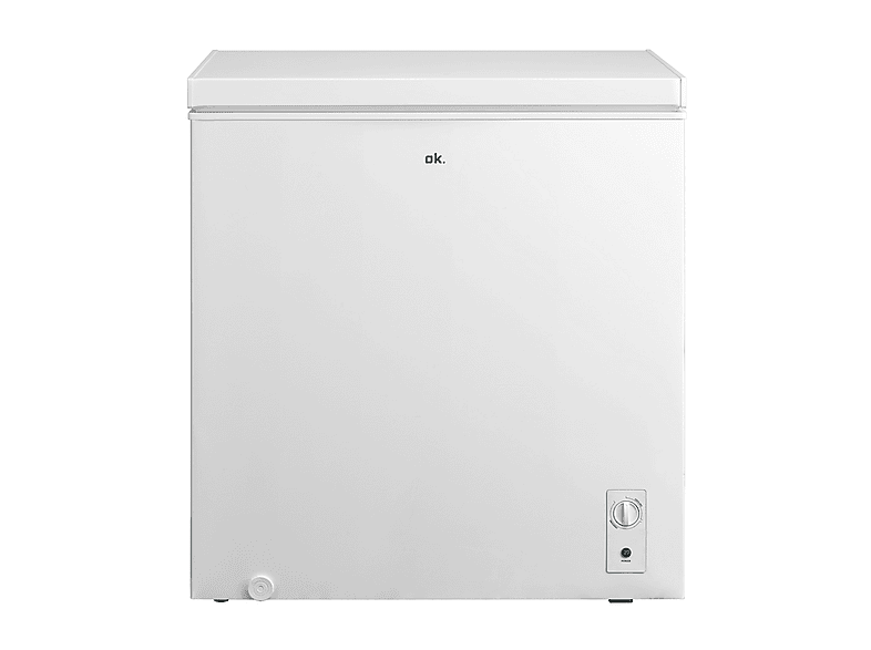 OK OFZ 171 E W Congelatore pozzo, Capacità netta 198 l, dimensioni: L 76,8 cm, A 84,5 P 56 Rumorosità 41 dB(A), Classe