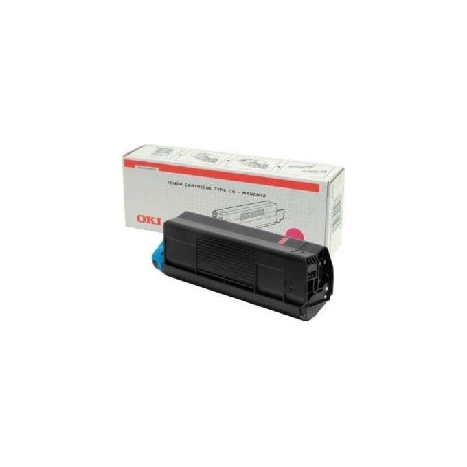 OKI 42804506 Cartuccia Toner Originale Magenta per C5200 C5400 Resa 3000 Pagine colore Magenta