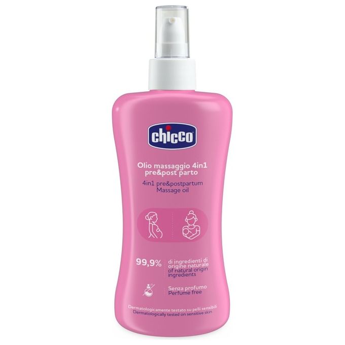 Olio corpo massaggio pre e post parto 4 in 1 (200ml) 00002256500000