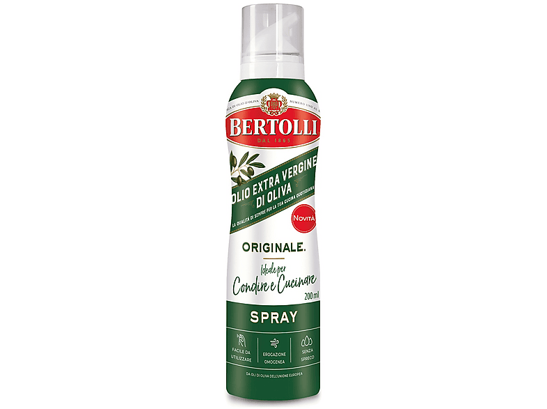 OLIO SPRAY FRIGGITRICE BERTOLLI Spray 200 ml OLIO SPRAY FRIGGITRICE BERTOLLI Spray 200 ml