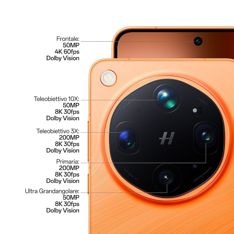 OPPO Find X9 Ultra 5G Box, 512 GB, Canyon Orange, cover e caricabatteria 100W inclusi