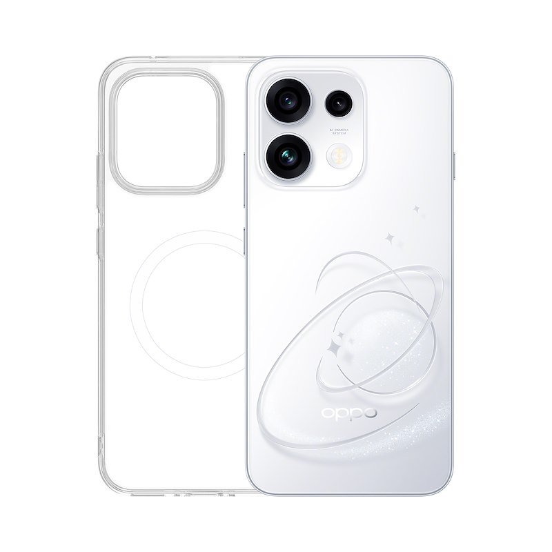 OPPO Reno16 FS 5G, 512 GB, White, Magnetic Case inclusa