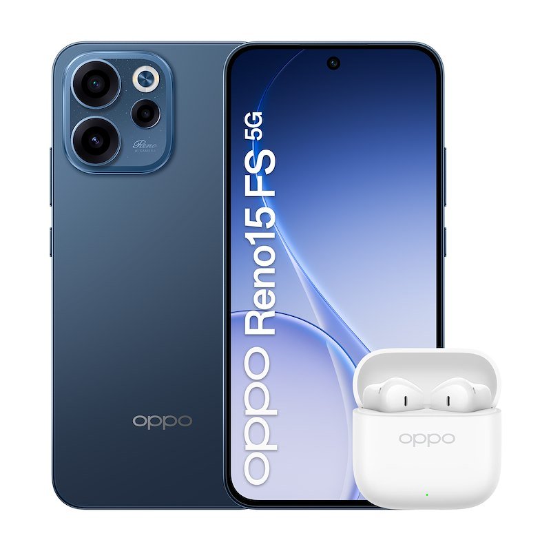 Oppo Smartphone Bundle Reno15 Fs 5g 8+512 Twilight Black + Buds 3 Oppo Smartphone Bundle Reno15 Fs 5g 8+512 Twilight Black + Buds 3