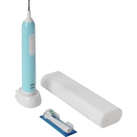 Oral-B Pro 1 Cross Action Caribbean Blue con custodia da viaggio, Spazzolino da denti elettrico Oral-B Pro 1 Cross Action Caribbean Blue con custodia da viaggio, Spazzolino da denti elettrico
