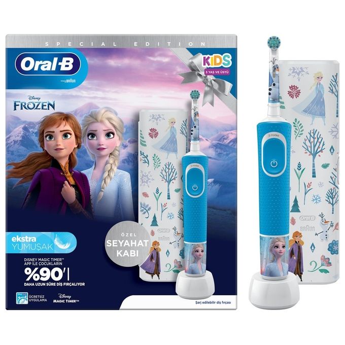 Oral-b - Spazzolino Elettrico Pro Kids-azzurro