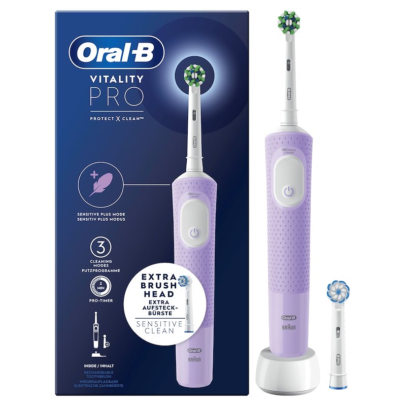 Oral-b - Spazzolino Elettrico Ricaricabile Vitality Pro-viola