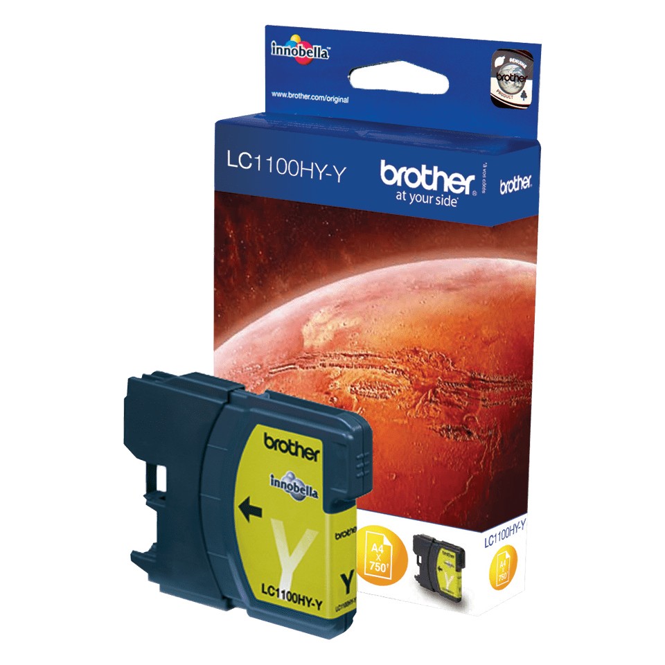 Originale Brother LC1100XL cartuccia giallo - LC1100HYY