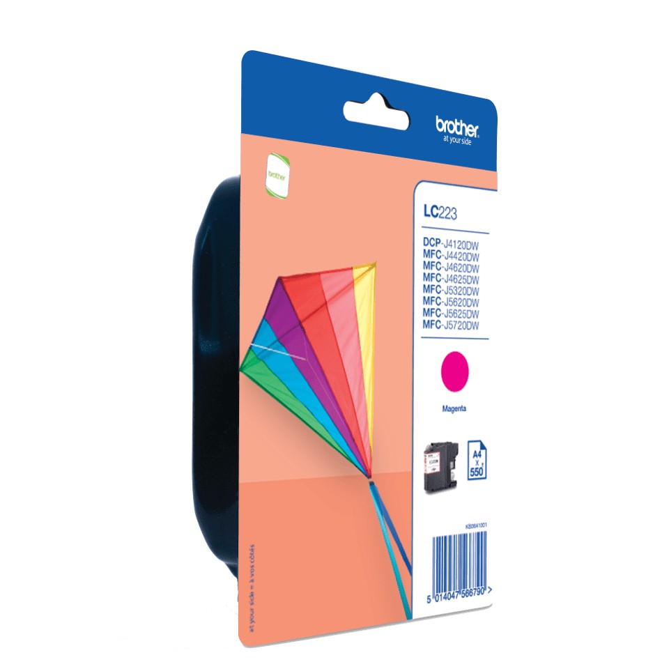 Originale Brother LC223 Magenta Cartucho de Tinta Original - LC223MBP Originale Brother LC223 Magenta Cartucho de Tinta Original - LC223MBP