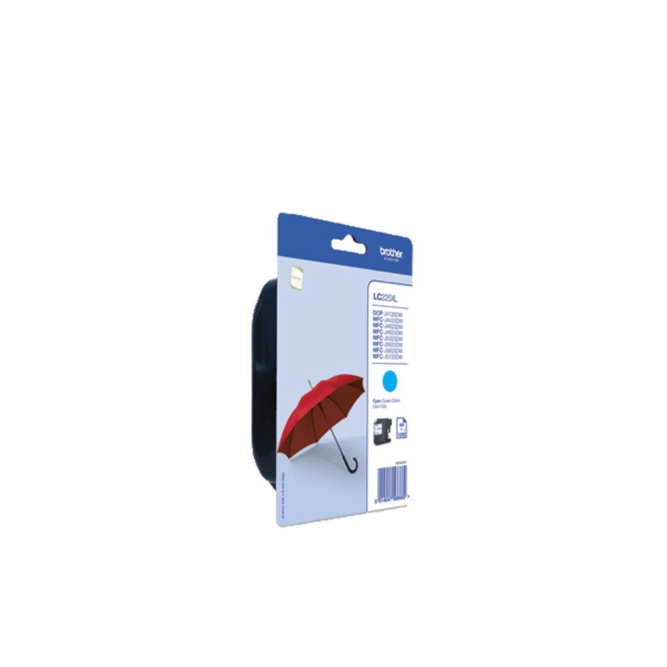 Originale Brother LC225XL cartuccia ciano - LC225XLCBP