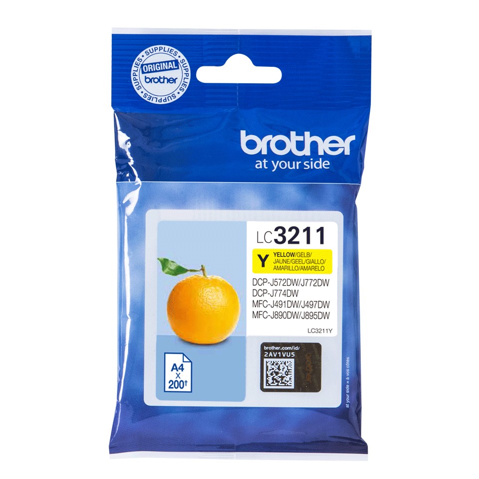 Originale Brother LC3211 cartuccia giallo - LC3211Y Originale Brother LC3211 cartuccia giallo - LC3211Y