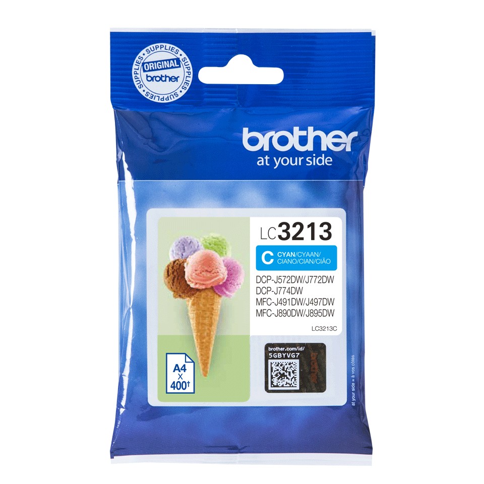 Originale Brother LC3213 cartuccia ciano - LC3213C