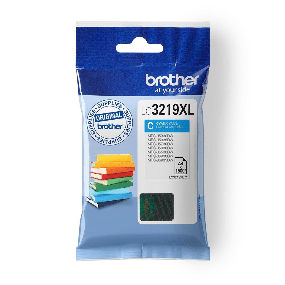 Originale Brother LC3219XL Cyan Cartucho de Tinta Original - LC3219XLC