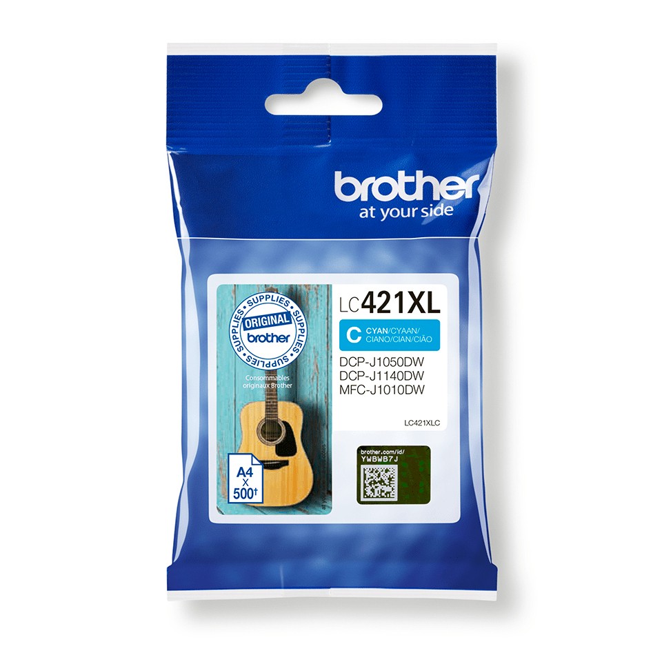 Originale Brother LC421XL cartuccia ciano - LC421XLC Originale Brother LC421XL cartuccia ciano - LC421XLC