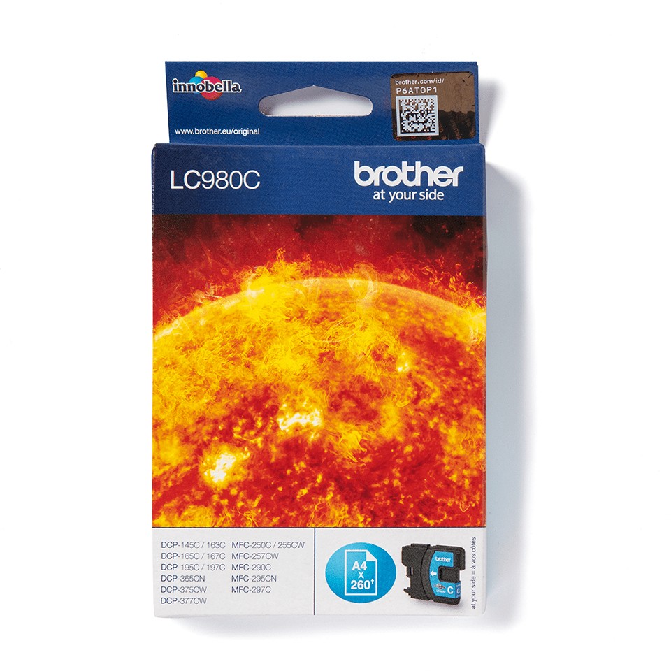 Originale Brother LC980 cartuccia ciano - LC980C Originale Brother LC980 cartuccia ciano - LC980C