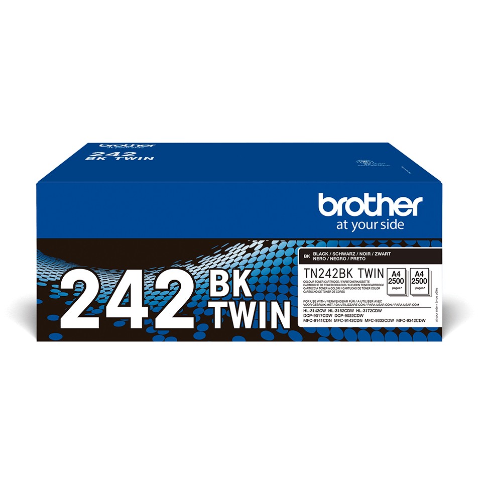 ORIGINALE Brother Multipack nero TN-242BK TWIN 2500 pagine ORIGINALE Brother Multipack nero TN-242BK TWIN 2500 pagine