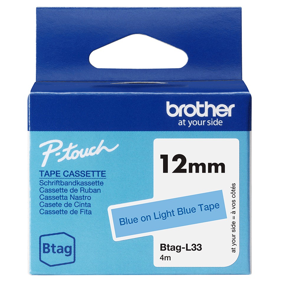 ORIGINALE Brother Nastro Btag-L33 Btag-L33 ORIGINALE Brother Nastro Btag-L33 Btag-L33