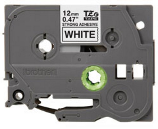 ORIGINALE Brother Nastro Nero su bianco TZe-S231 TZ-S231 12 mm x 8 m laminato