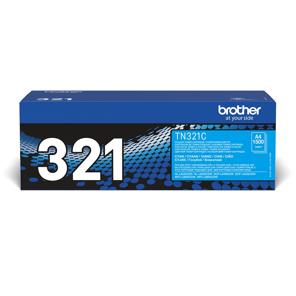 ORIGINALE Brother toner ciano TN-321C 321 1500 pagine