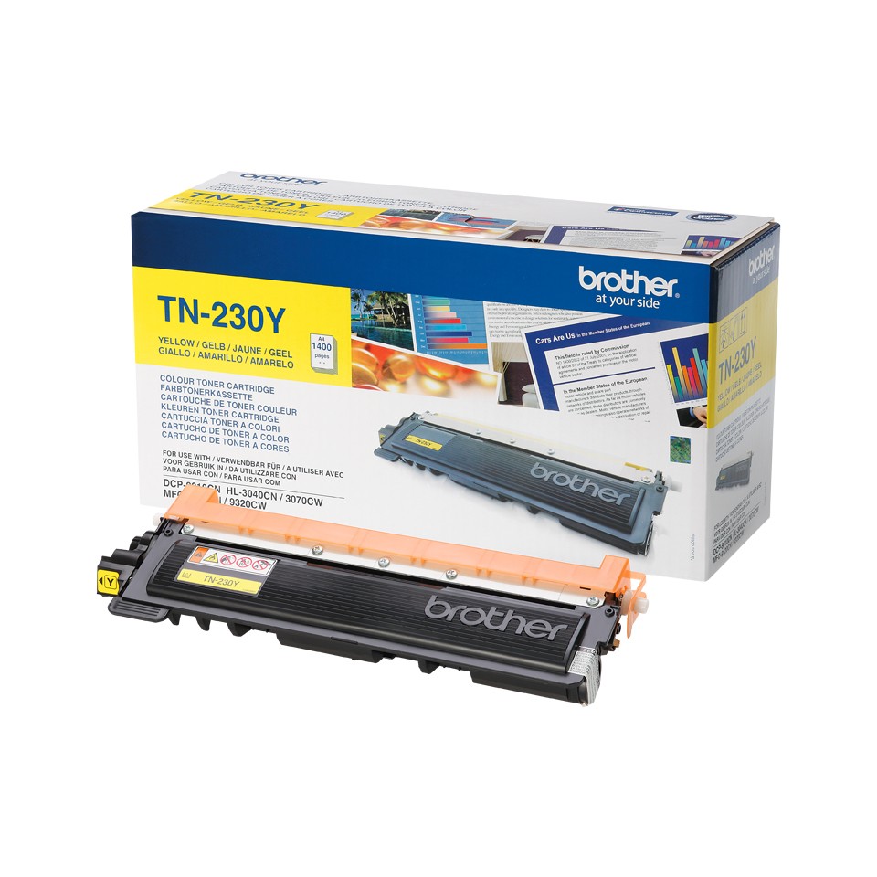 ORIGINALE Brother toner giallo TN-230Y TN230y 1400 pagine ORIGINALE Brother toner giallo TN-230Y TN230y 1400 pagine