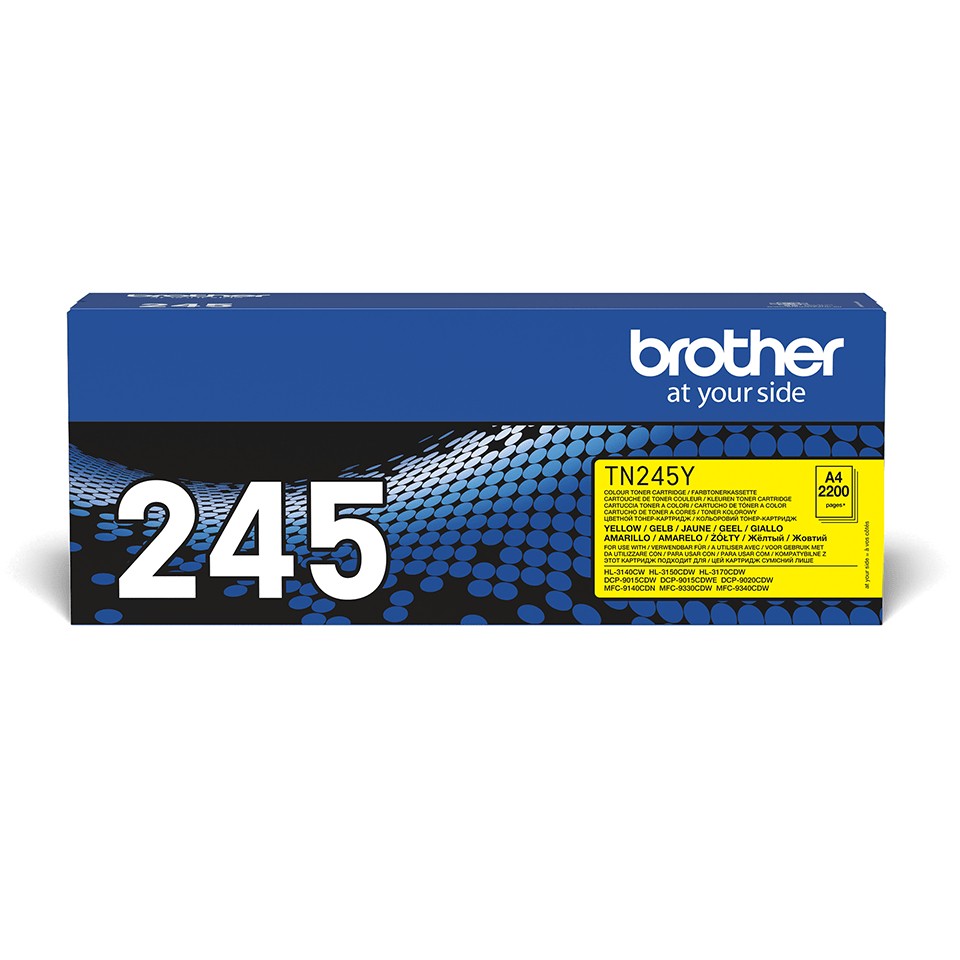 ORIGINALE Brother toner giallo TN-245Y 245 2200 pagine