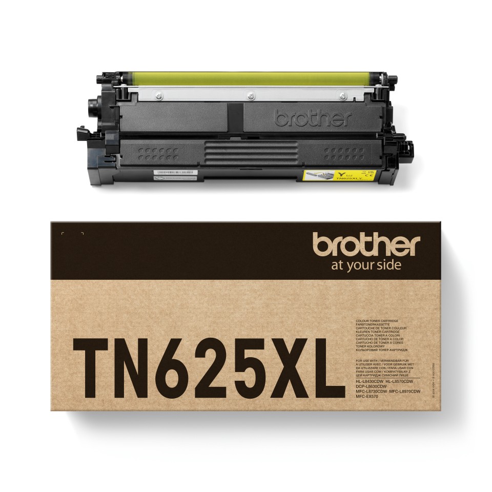 ORIGINALE Brother toner giallo TN-625XLY 625XL 4500 pagine