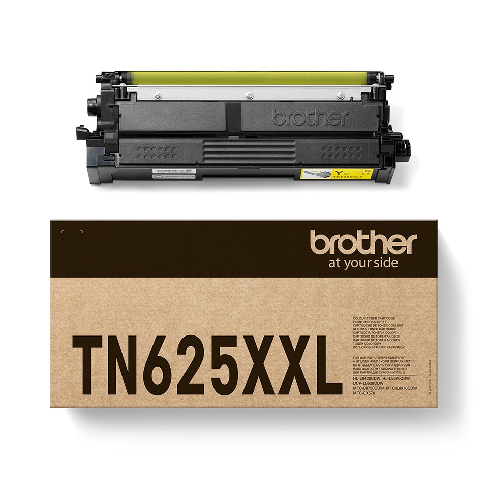 ORIGINALE Brother toner giallo TN-625XXLY 625XXL 6500 pagine