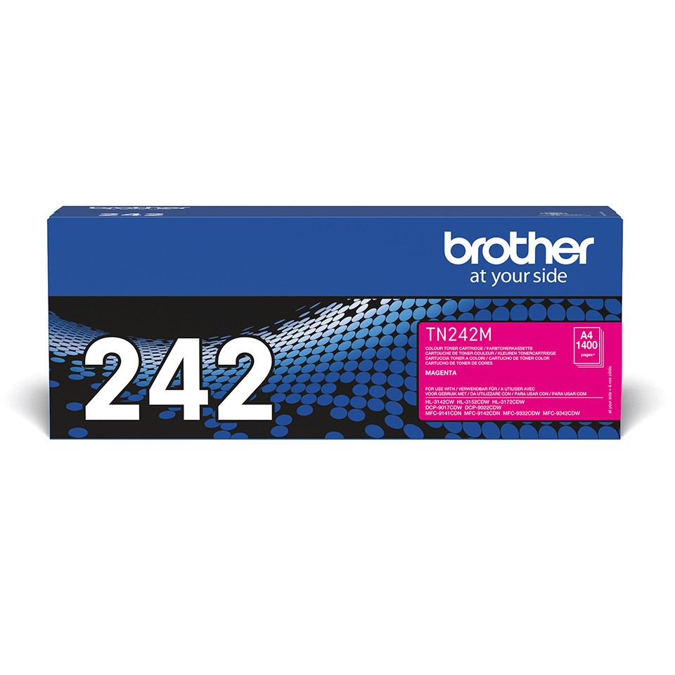 ORIGINALE Brother toner magenta TN-242M 242 1400 pagine ORIGINALE Brother toner magenta TN-242M 242 1400 pagine