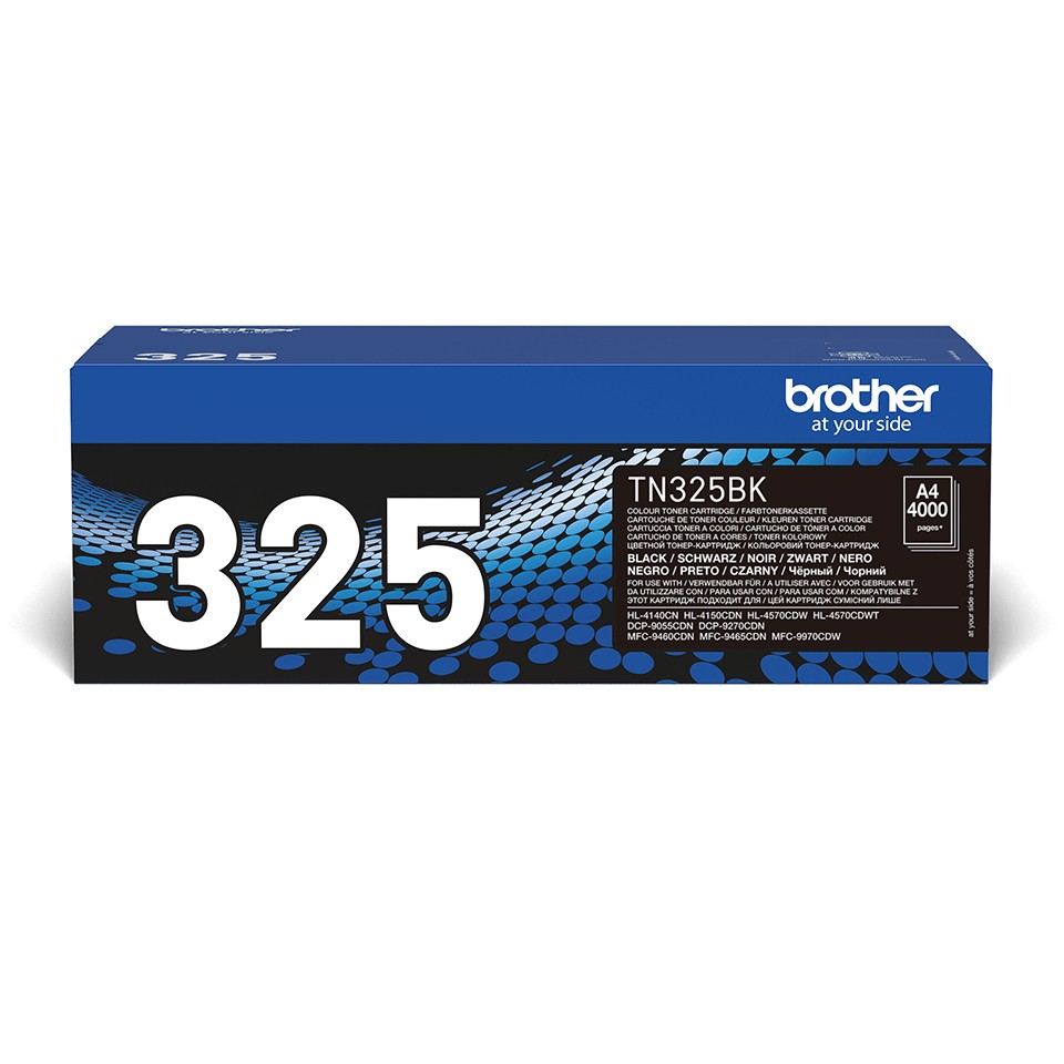 ORIGINALE Brother toner nero TN-325BK 325 4000 pagine