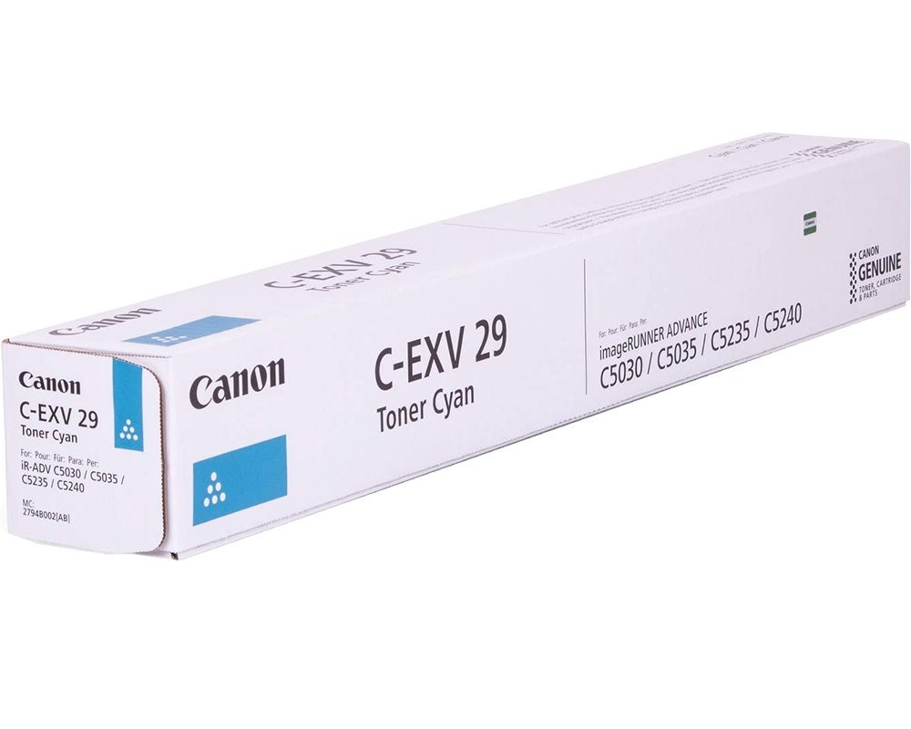 Originale Canon C-EXV29 cartuccia toner 1 pz Originale Ciano Originale Canon C-EXV29 cartuccia toner 1 pz Originale Ciano