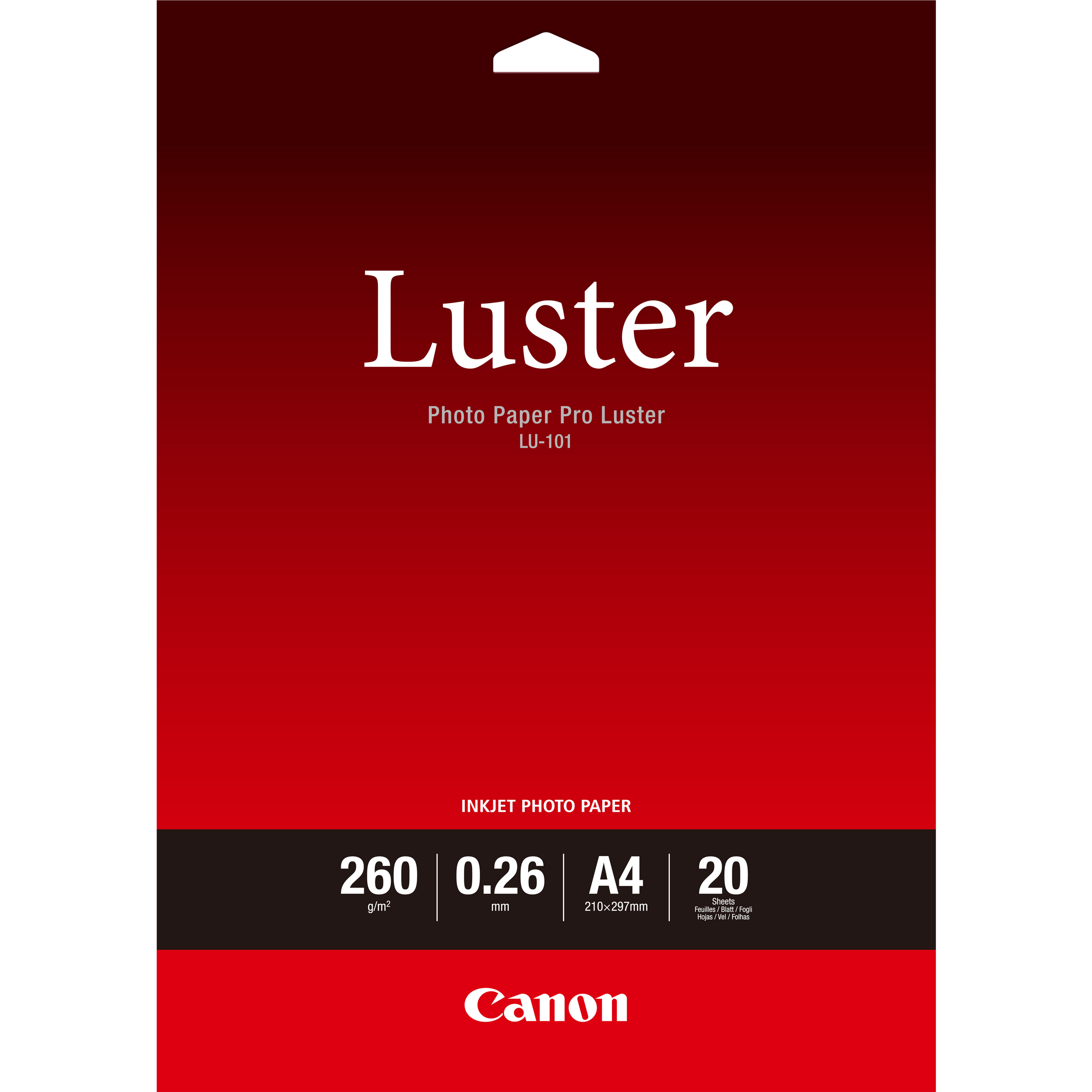 ORIGINALE Canon Carta Bianco 6211B006 LU-101