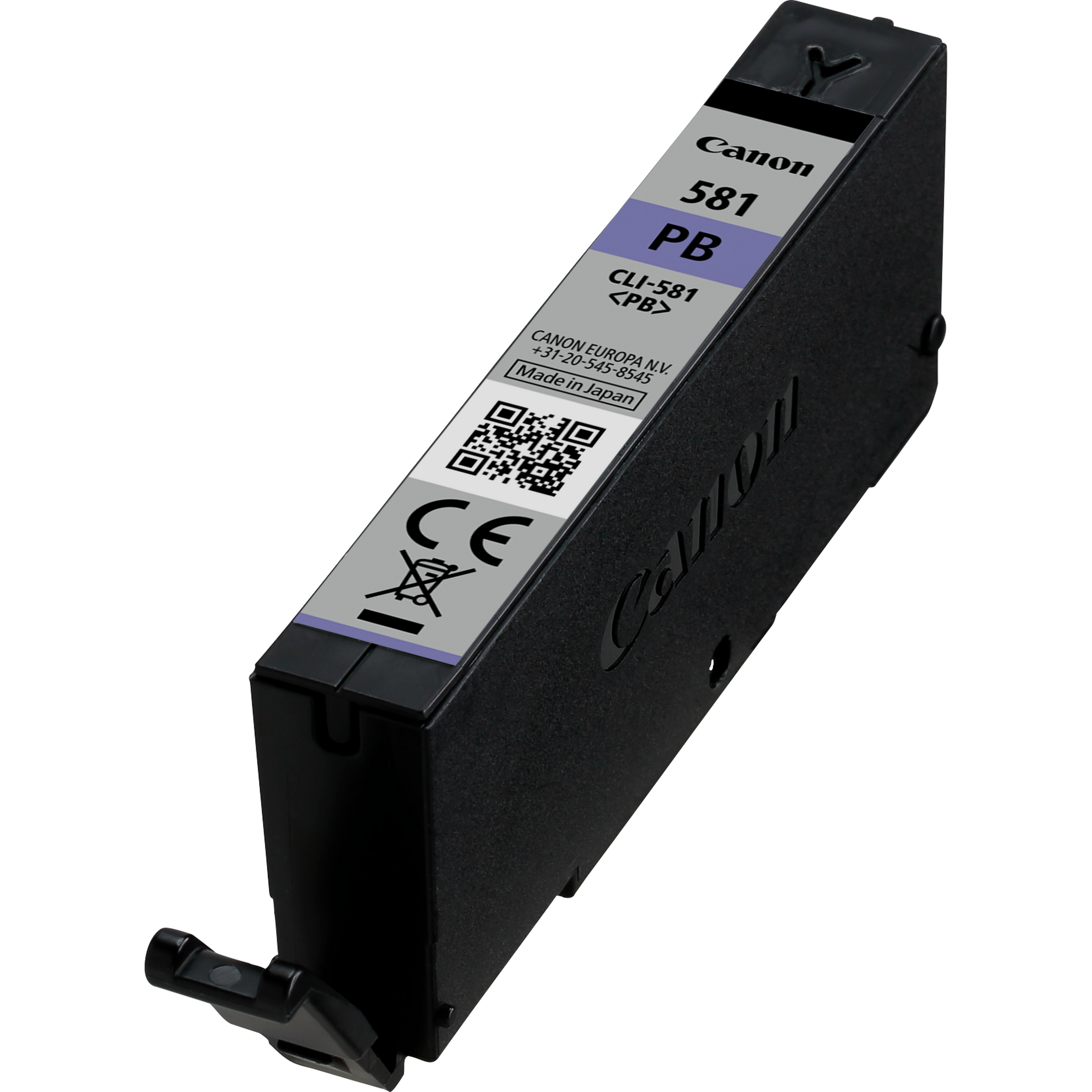 ORIGINALE Canon Cartuccia d'inchiostro Blu CLI-581pb 2107C001 1660 pagine 56ml