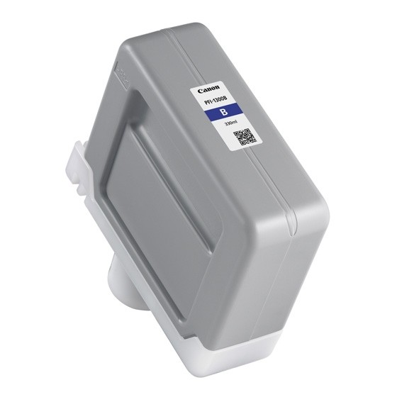 ORIGINALE Canon Cartuccia d'inchiostro Blu PFI-1300b 0820C001 330ml