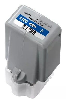ORIGINALE Canon Cartuccia d'inchiostro Blu PFI-4100b 6786C001 80ml
