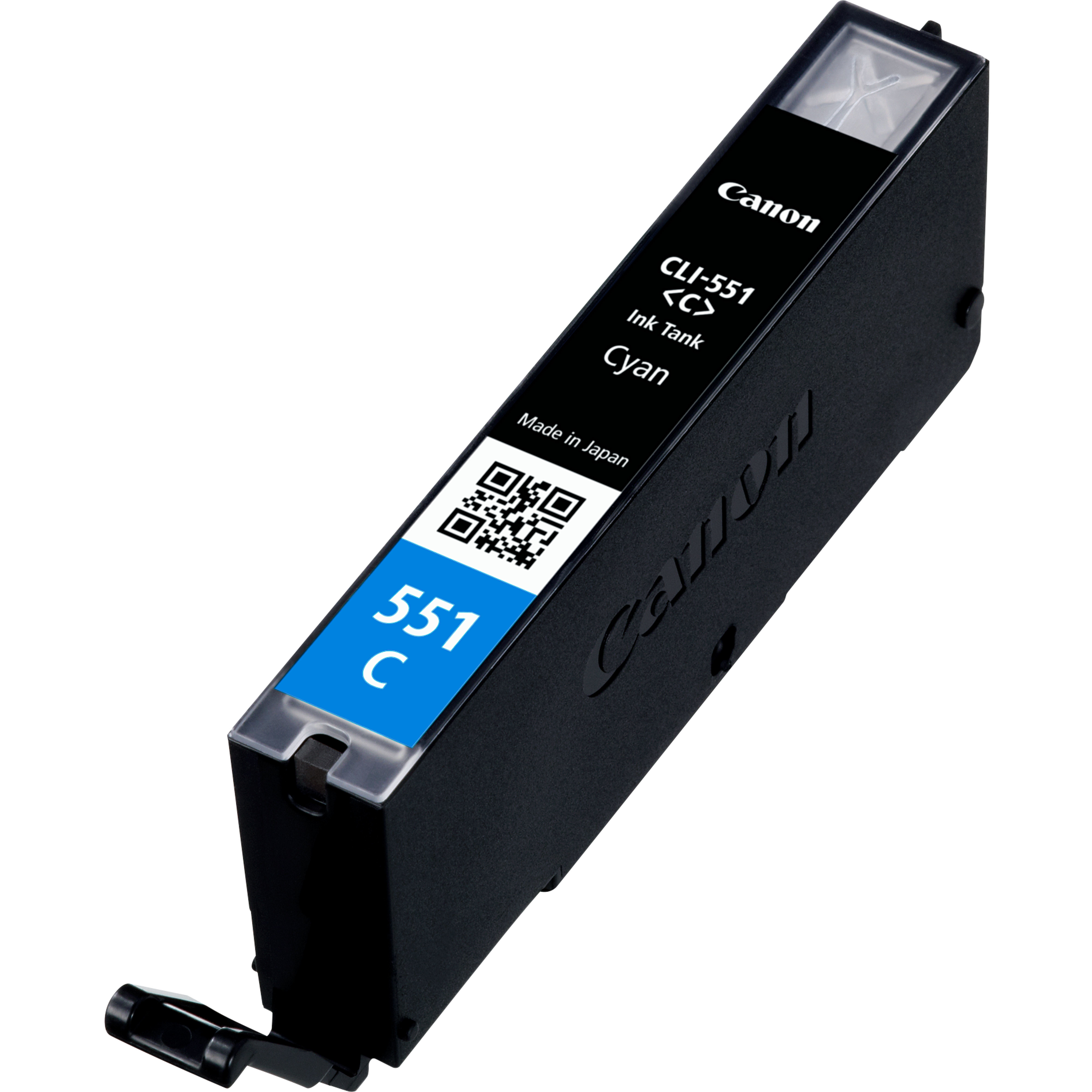 ORIGINALE Canon Cartuccia d'inchiostro ciano CLI-551C 6509B001 304 pagine 7ml ORIGINALE Canon Cartuccia d'inchiostro ciano CLI-551C 6509B001 304 pagine 7ml