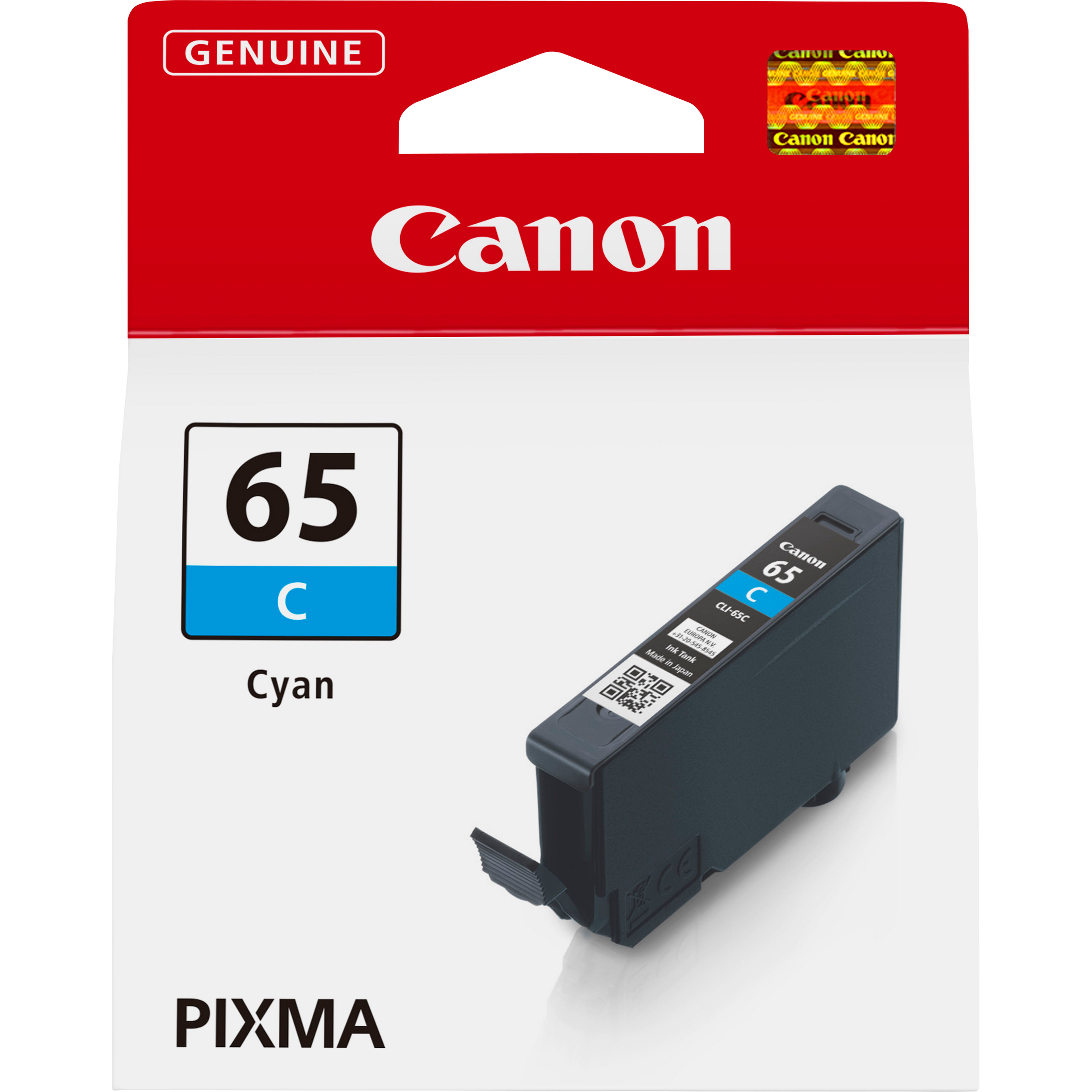 ORIGINALE Canon Cartuccia d'inchiostro ciano CLI-65c 4216C001 126ml ORIGINALE Canon Cartuccia d'inchiostro ciano CLI-65c 4216C001 126ml