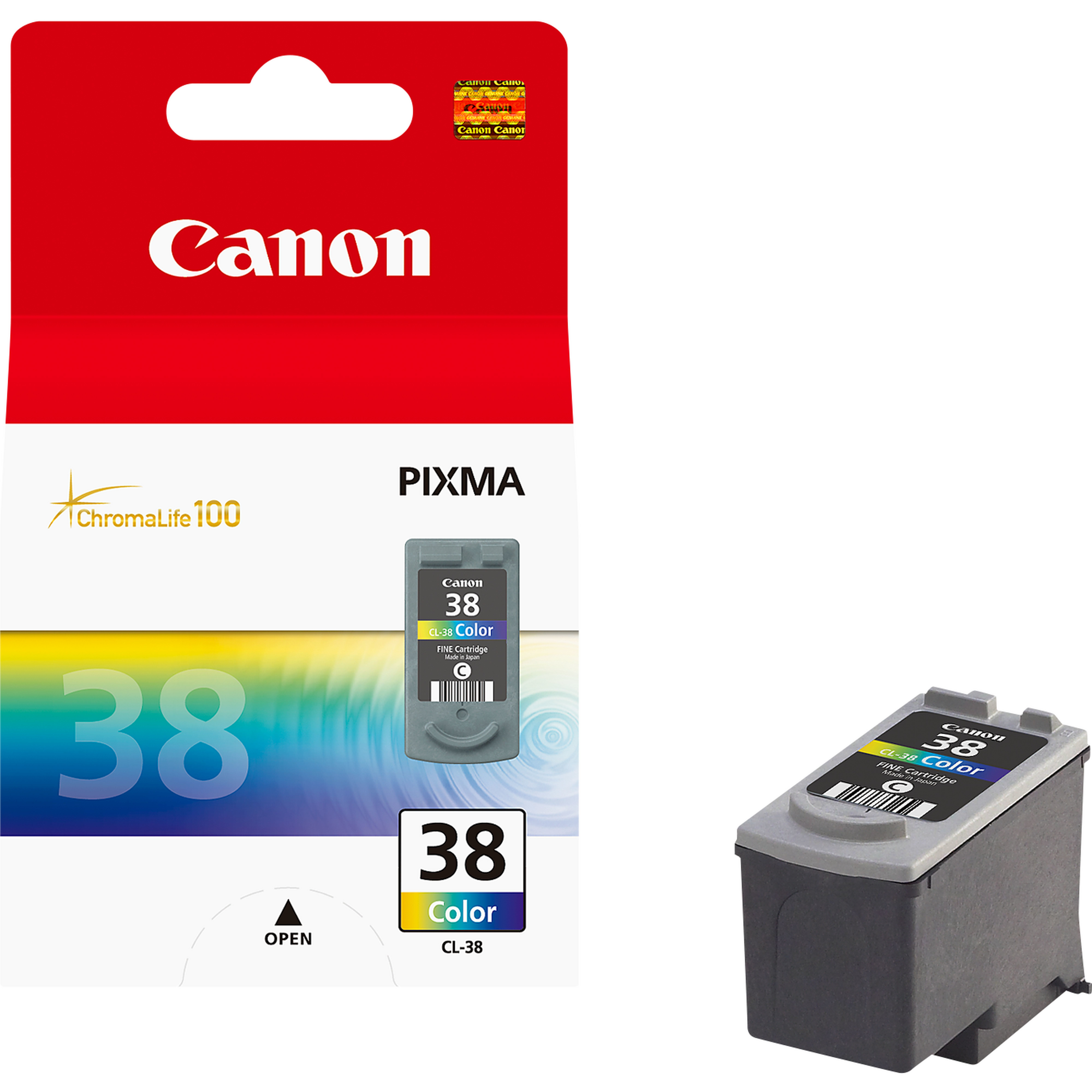 ORIGINALE Canon Cartuccia d'inchiostro differenti colori CL-38 2146B001 205 pagine 9ml ORIGINALE Canon Cartuccia d'inchiostro differenti colori CL-38 2146B001 205 pagine 9ml