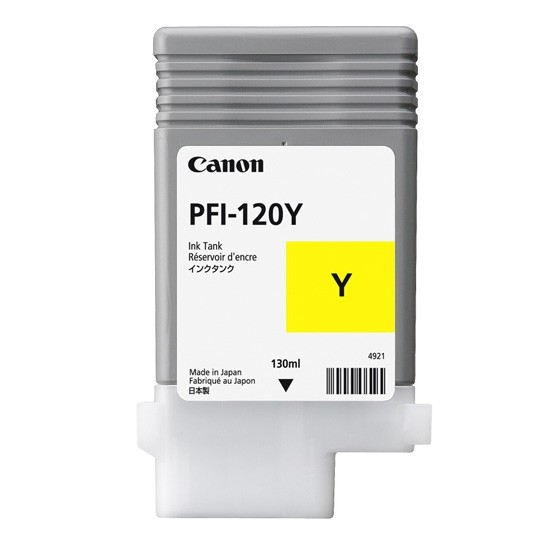 ORIGINALE Canon Cartuccia d'inchiostro giallo PFI-120y 2888C001 130ml ORIGINALE Canon Cartuccia d'inchiostro giallo PFI-120y 2888C001 130ml