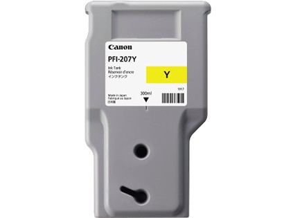 ORIGINALE Canon Cartuccia d'inchiostro giallo PFI-207y 8792B001 300ml