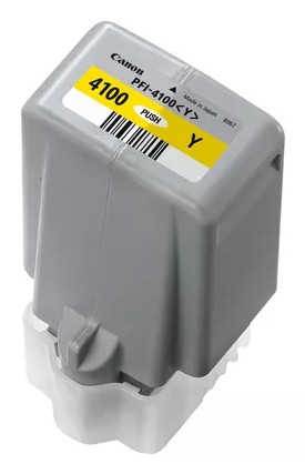 ORIGINALE Canon Cartuccia d'inchiostro giallo PFI-4100y 6780C001 80ml ORIGINALE Canon Cartuccia d'inchiostro giallo PFI-4100y 6780C001 80ml
