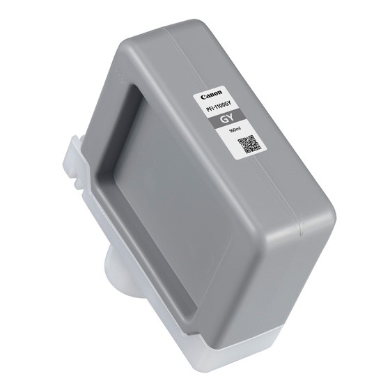 ORIGINALE Canon Cartuccia d'inchiostro Grigio PFI-1100gy 0856C001 160ml ORIGINALE Canon Cartuccia d'inchiostro Grigio PFI-1100gy 0856C001 160ml